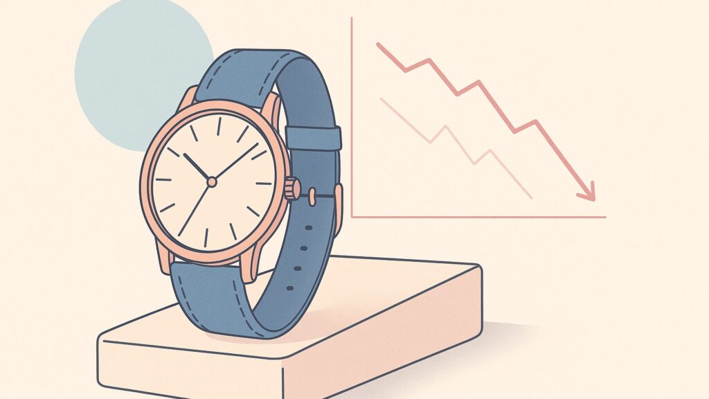 高級腕時計ブームの終焉と社会的背景