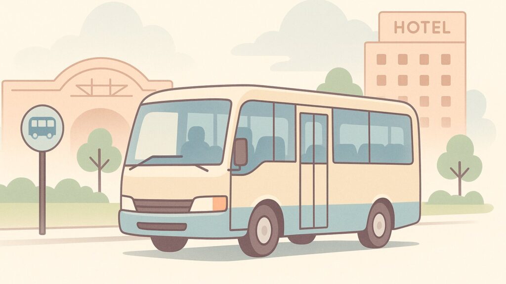 舞浜駅からホテルへの無料シャトルバス【所要時間・時刻表】