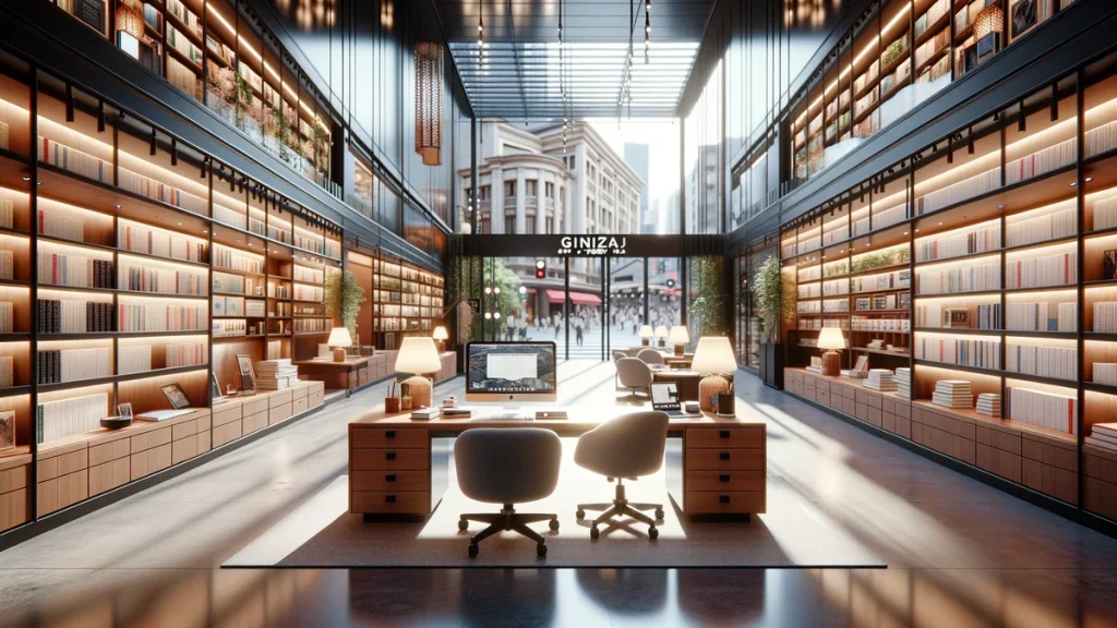 高級ジュエリーブランド「ミキモト」の洗練された店舗外観イメージ